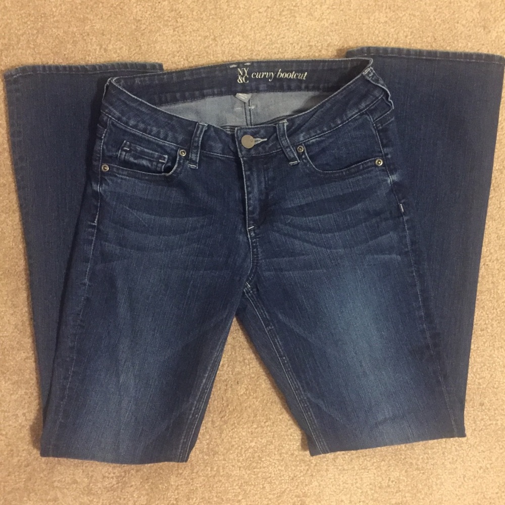 New York and Company curvy bootcut jeans